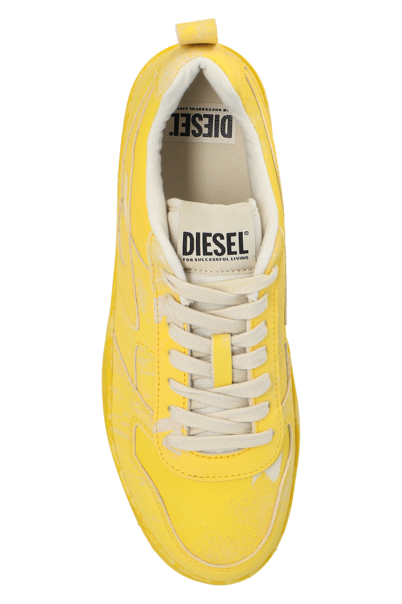 Yellow store diesel sneakers